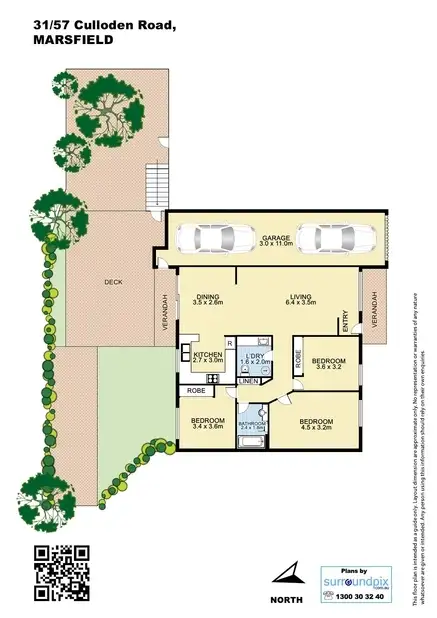 Floorplan of Homely villa listing, 31/57 Culloden Rd, Marsfield NSW 2122