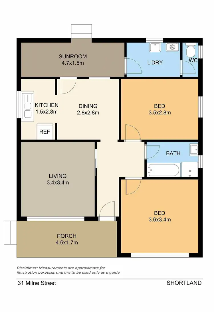 Floorplan of Homely house listing, 31 Milne Street, Shortland NSW 2307