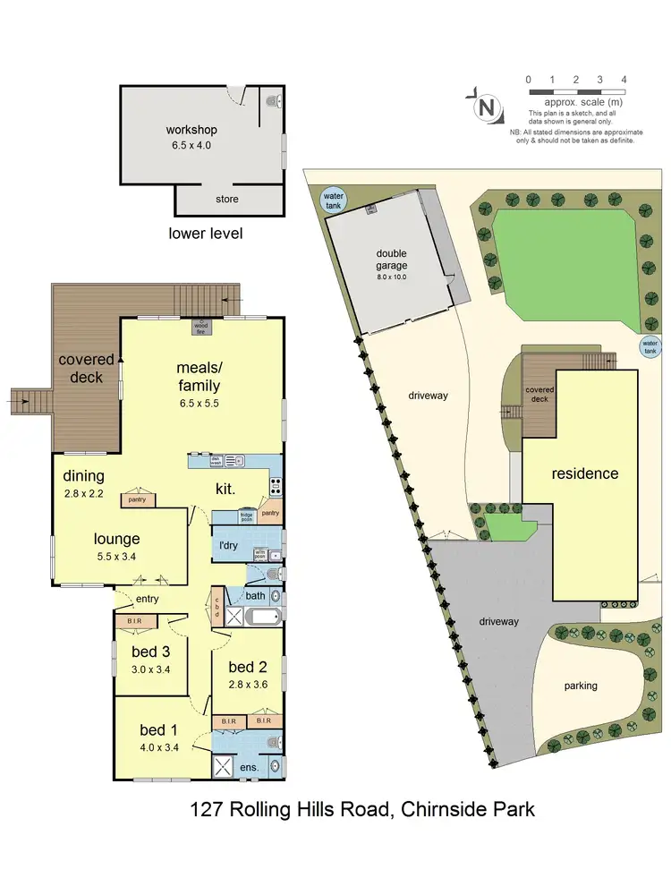 Floorplan of Homely house listing, 127 Rolling Hills Road, Chirnside Park VIC 3116