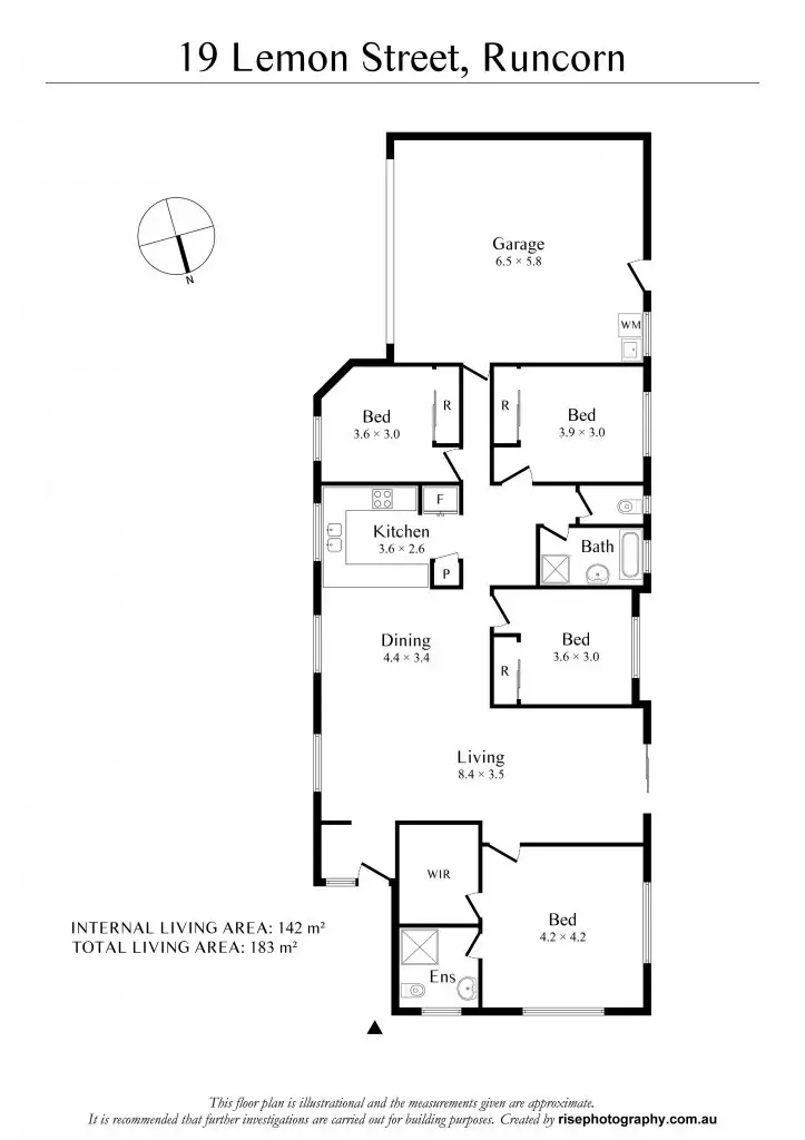 Floorplan of Homely house listing, 19 Lemon Street, Runcorn QLD 4113