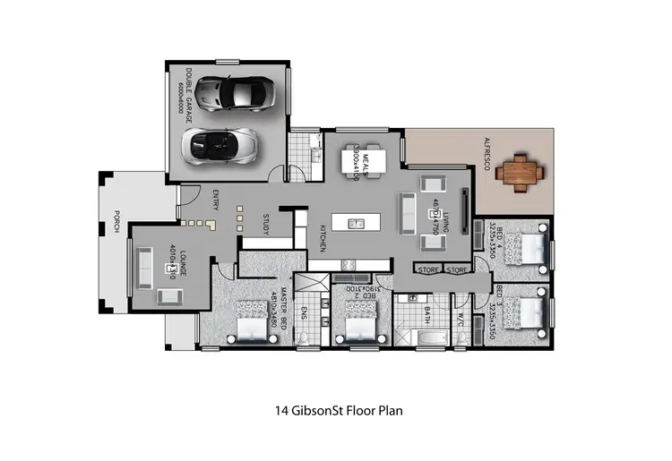 Floorplan of Homely house listing, 14 Gibson Street, Boorooma NSW 2650