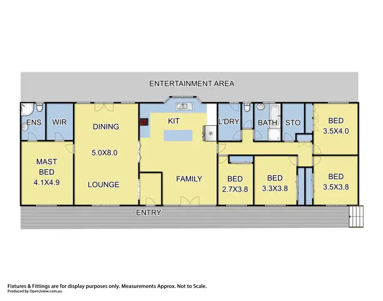 Floorplan of Homely house listing, 13 East Street, Yea VIC 3717