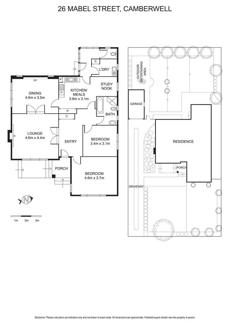 Floorplan of Homely house listing, 26 Mabel Street, Camberwell VIC 3124