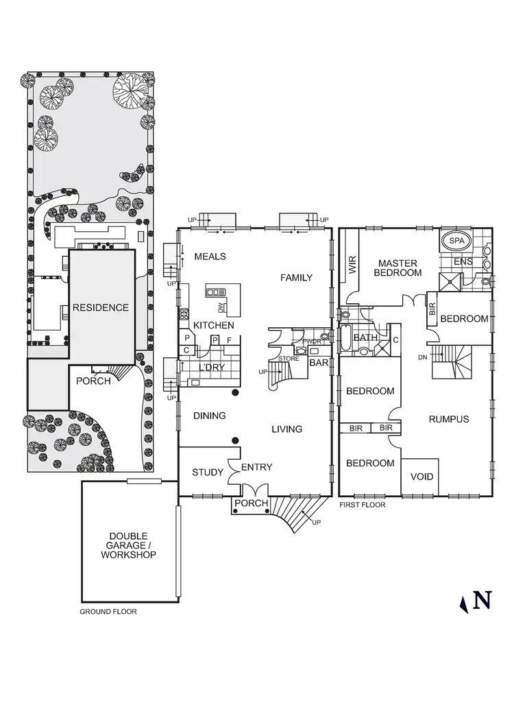 Floorplan of Homely house listing, 4 Kimberley Close, Eltham VIC 3095