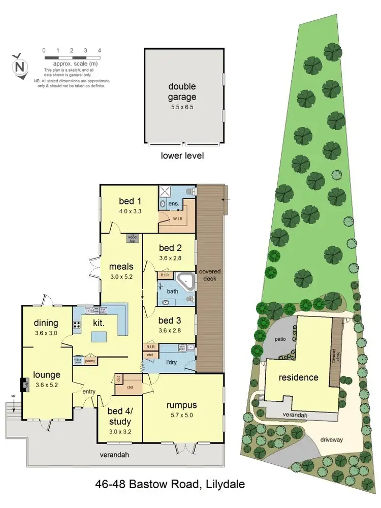 Floorplan of Homely house listing, 46-48 Bastow Road, Lilydale VIC 3140