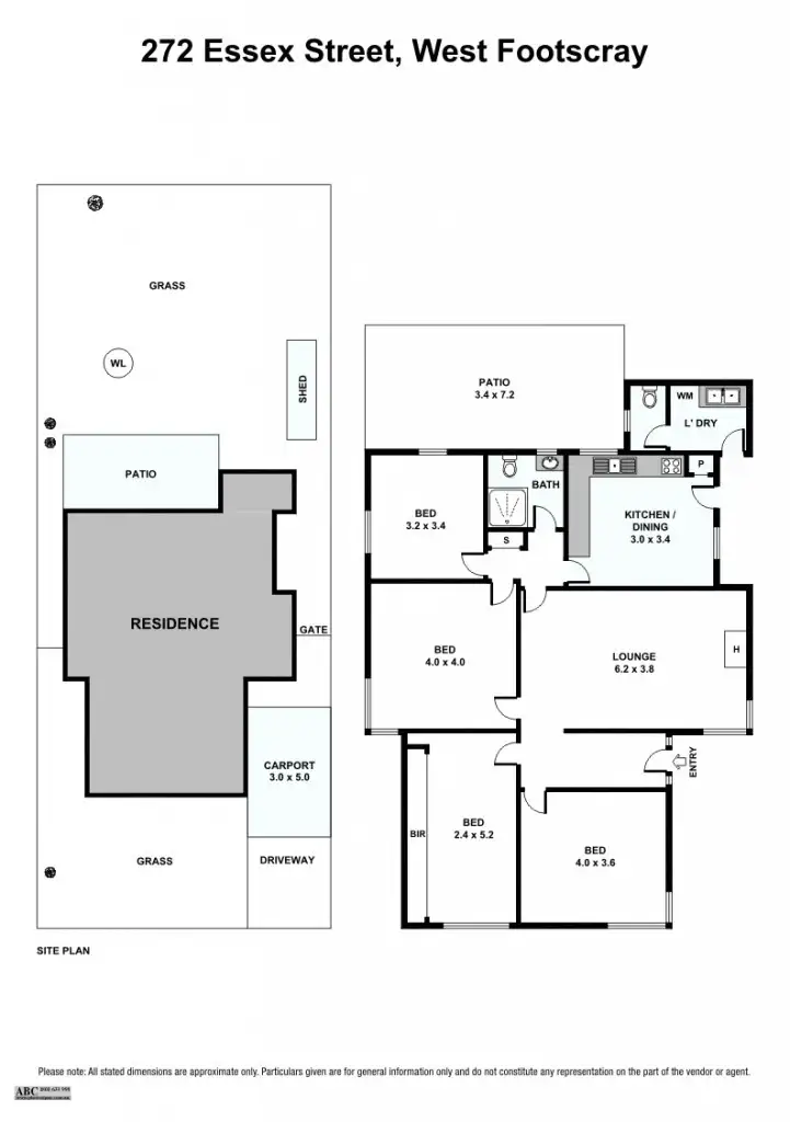 Floorplan of Homely house listing, 272 Essex St, West Footscray VIC 3012