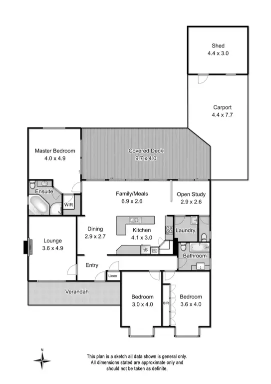 Floorplan of Homely house listing, 29 Caroline Street, Ringwood VIC 3134