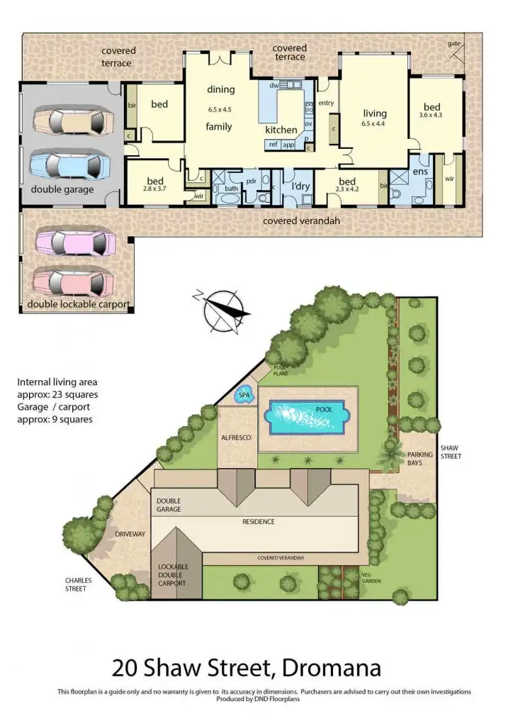 Floorplan of Homely house listing, 20 Shaw Street, Dromana VIC 3936