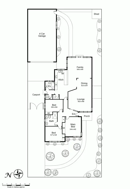 Floorplan of Homely house listing, 2 Dromana Avenue, Bentleigh East VIC 3165