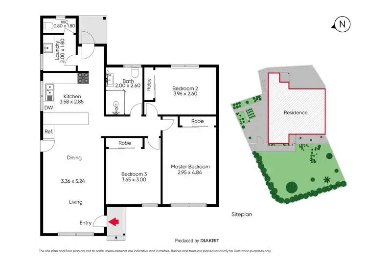 Floorplan of Homely house listing, 48 Walsh Street, Broadmeadows VIC 3047