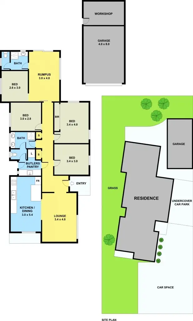 Floorplan of Homely house listing, 71 Geach Street, Dallas VIC 3047