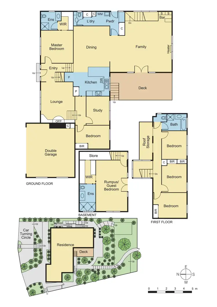 Floorplan of Homely house listing, 6 Kirwin Avenue, Eltham VIC 3095