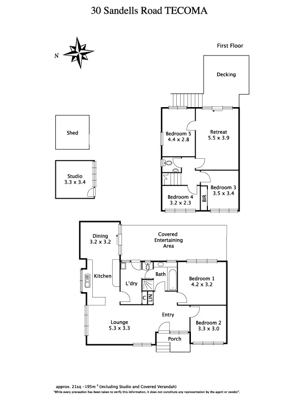 Floorplan of Homely house listing, 30 Sandells Road, Tecoma VIC 3160