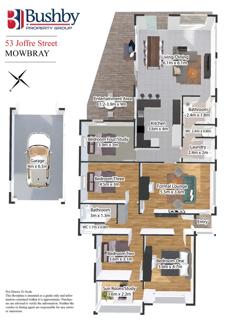 Floorplan of Homely house listing, 53 Joffre Street, Mowbray TAS 7248