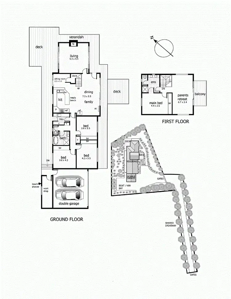 Floorplan of Homely house listing, 50 Beach Hill Avenue, Somers VIC 3927