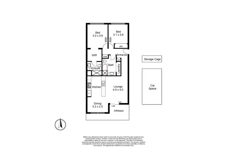 Floorplan of Homely apartment listing, 83/93-103 High Street, Preston VIC 3072