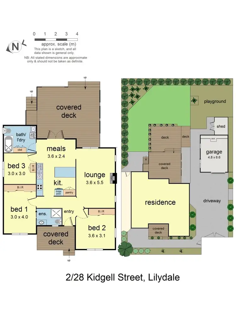 Floorplan of Homely unit listing, 2/28 Kidgell Street, Lilydale VIC 3140