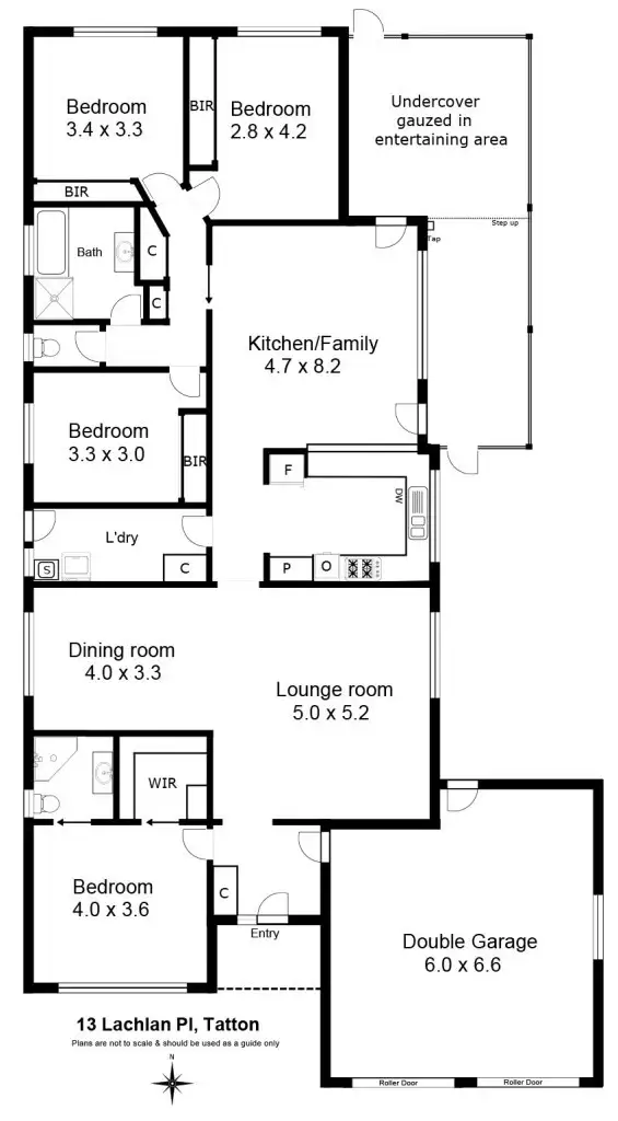 Floorplan of Homely house listing, 13 Lachlan Place, Tatton NSW 2650