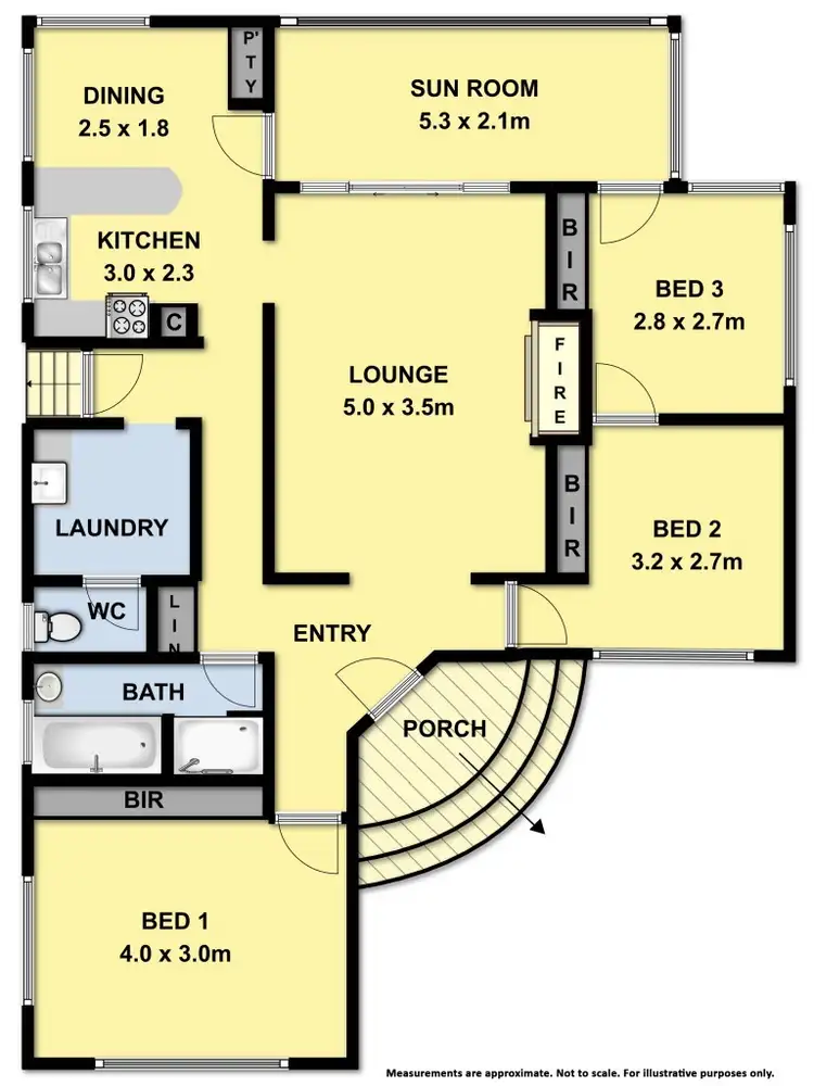 Floorplan of Homely house listing, 644 Lester Street, Albury NSW 2640