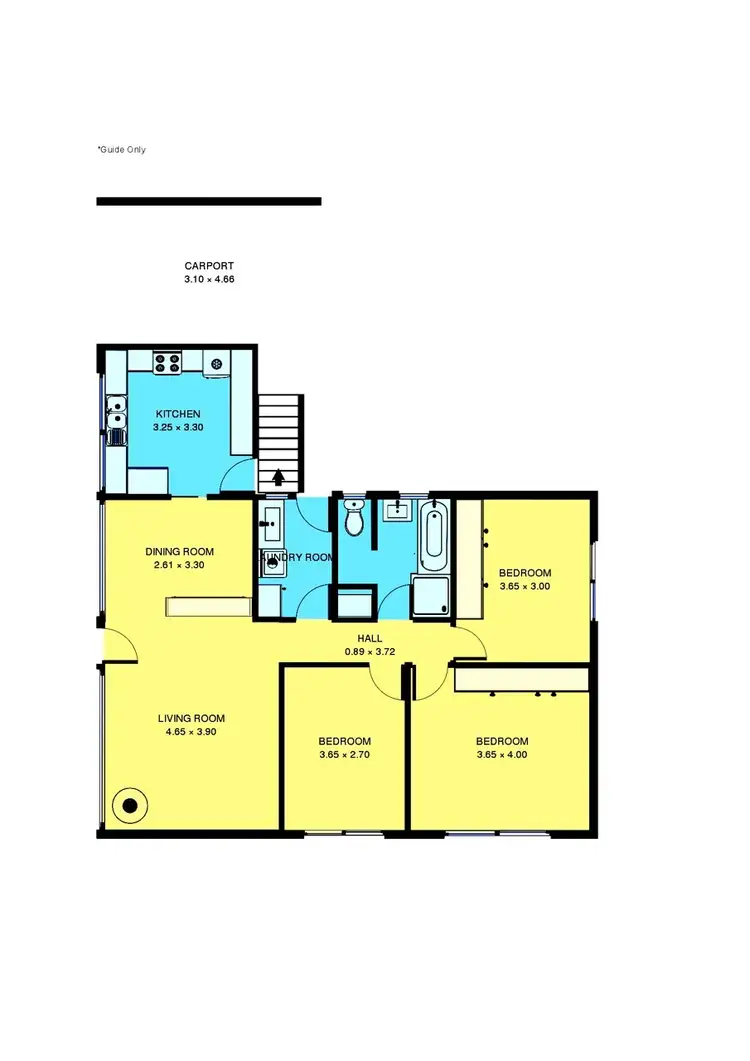 Floorplan of Homely house listing, 12 Thomson Boulevard, St Leonards VIC 3223