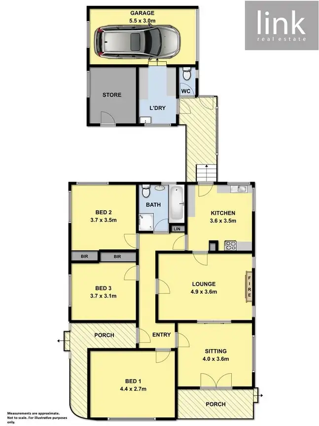 Floorplan of Homely house listing, 639 Poole Street, Albury NSW 2640