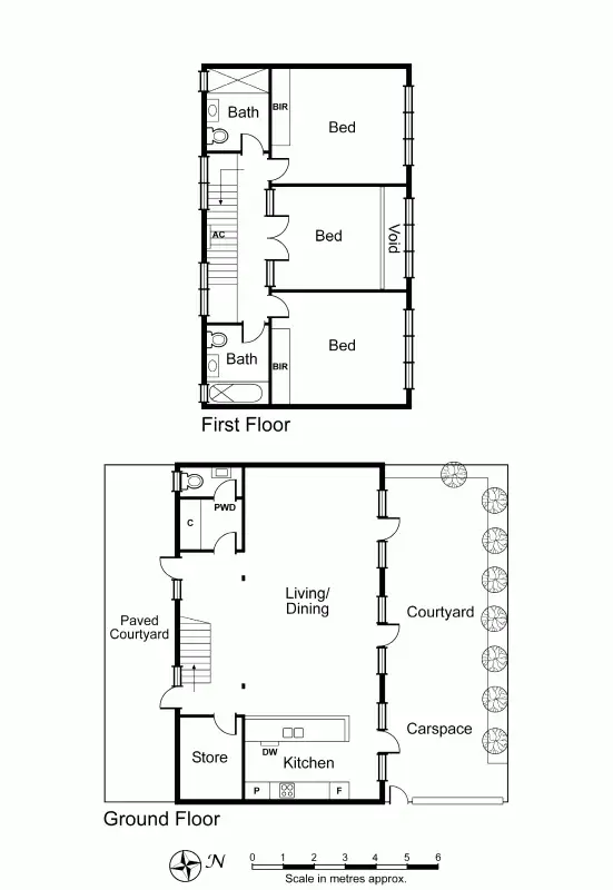 Floorplan of Homely house listing, 7B Nathan Place, Prahran VIC 3181
