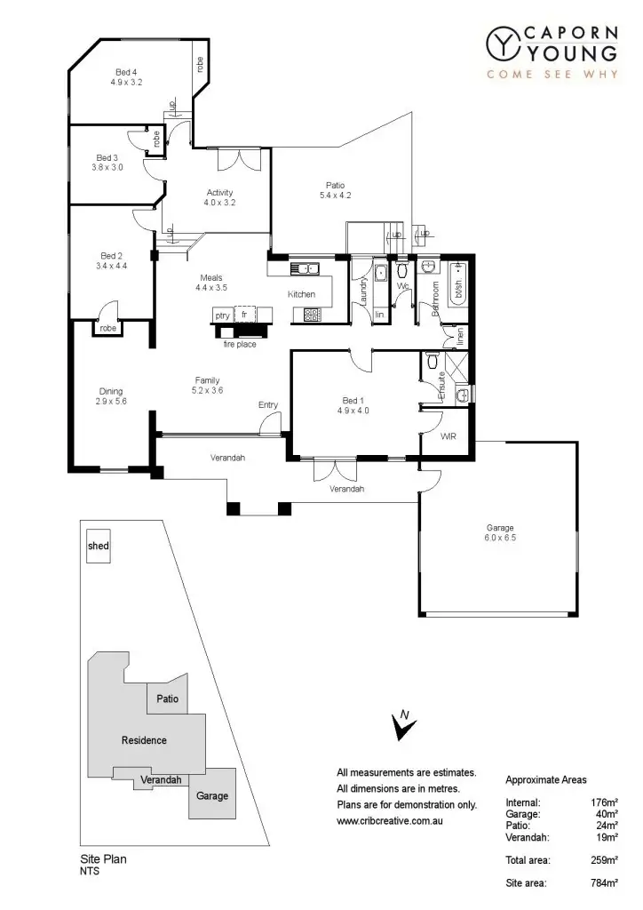 Floorplan of Homely house listing, 45 Arkwell Street, Willagee WA 6156