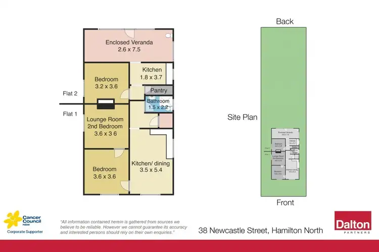 Floorplan of Homely house listing, 38 Newcastle Street, Hamilton North NSW 2292