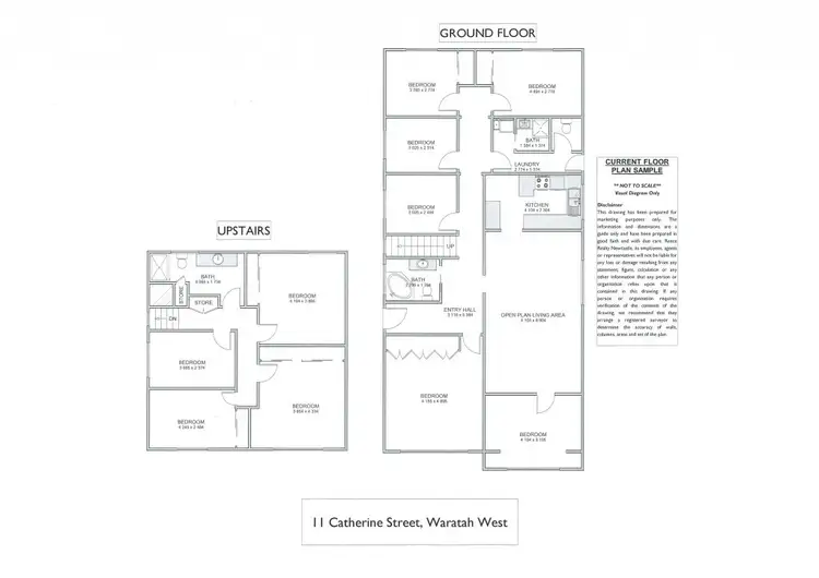 Floorplan of Homely house listing, 11 Catherine Street, Waratah West NSW 2298