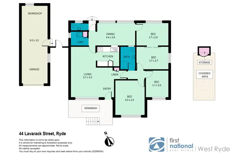 Floorplan of Homely house listing, 44 Lavarack Street, Ryde NSW 2112