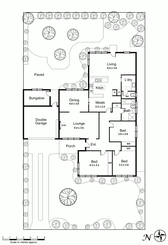 Floorplan of Homely house listing, 4 Faye Street, Moorabbin VIC 3189