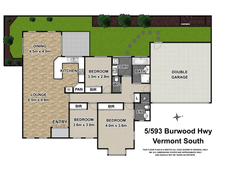 Floorplan of Homely house listing, 5/593 Burwood Highway, Vermont South VIC 3133