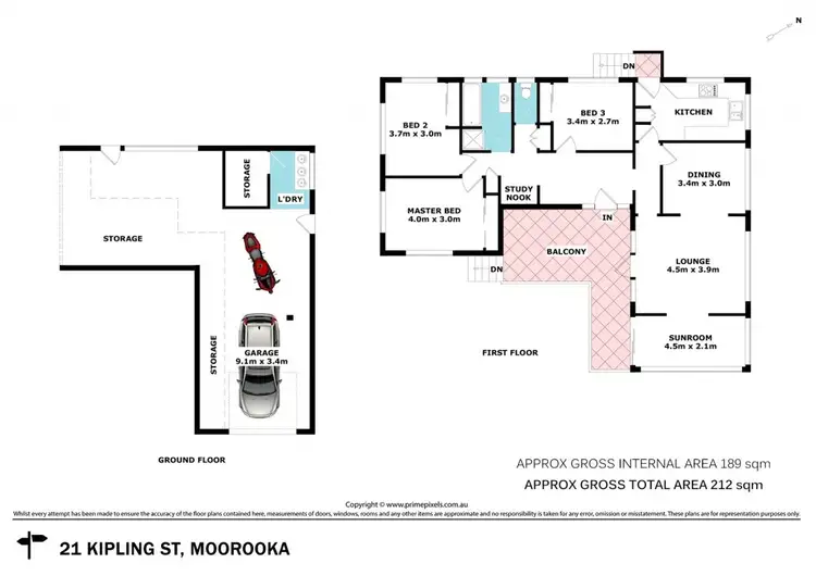 Floorplan of Homely house listing, 21 Kipling Street, Moorooka QLD 4105