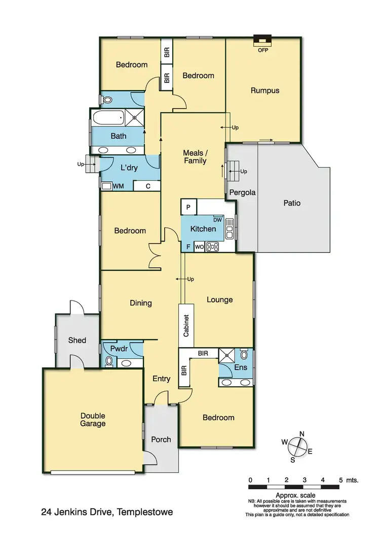 Floorplan of Homely house listing, 24 Jenkins Drive, Templestowe VIC 3106