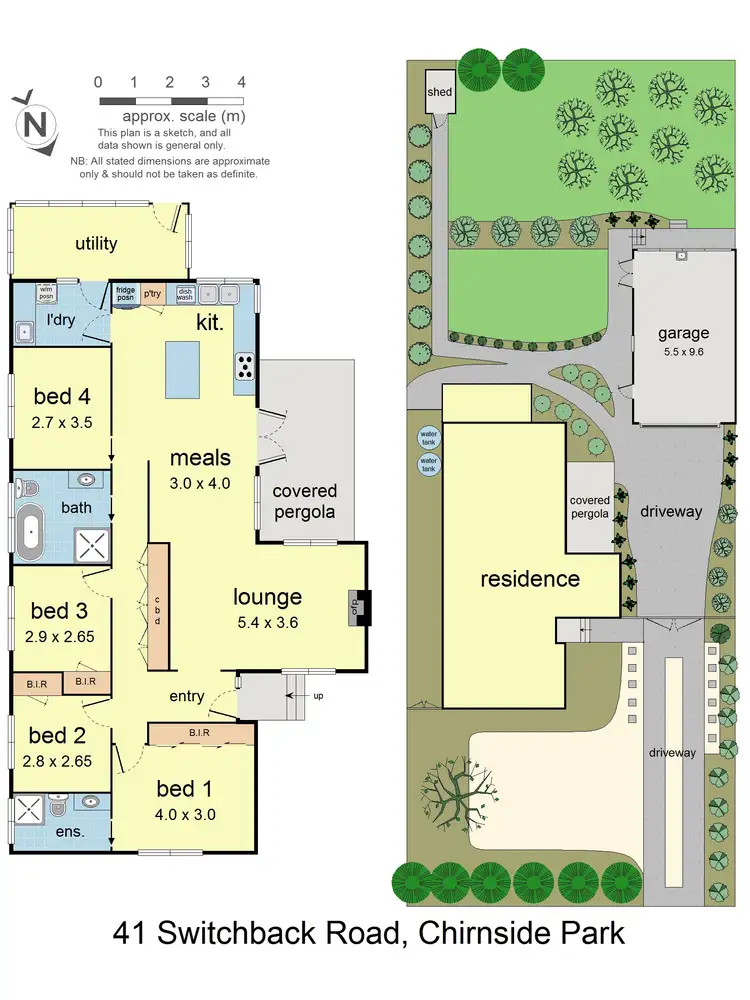 Floorplan of Homely house listing, 41 Switchback Road, Chirnside Park VIC 3116