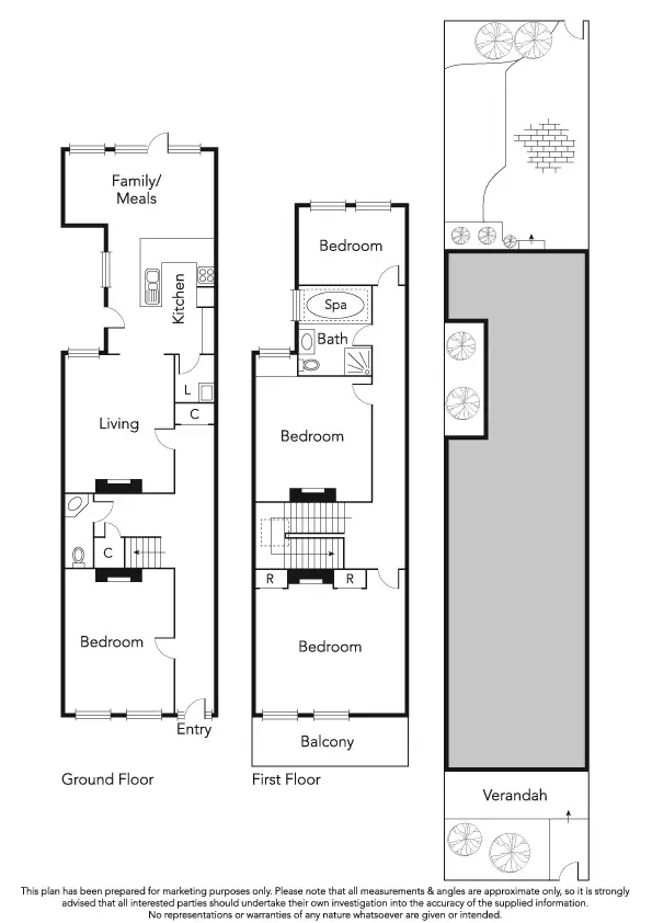 Floorplan of Homely house listing, 106 Victoria Avenue, Albert Park VIC 3206