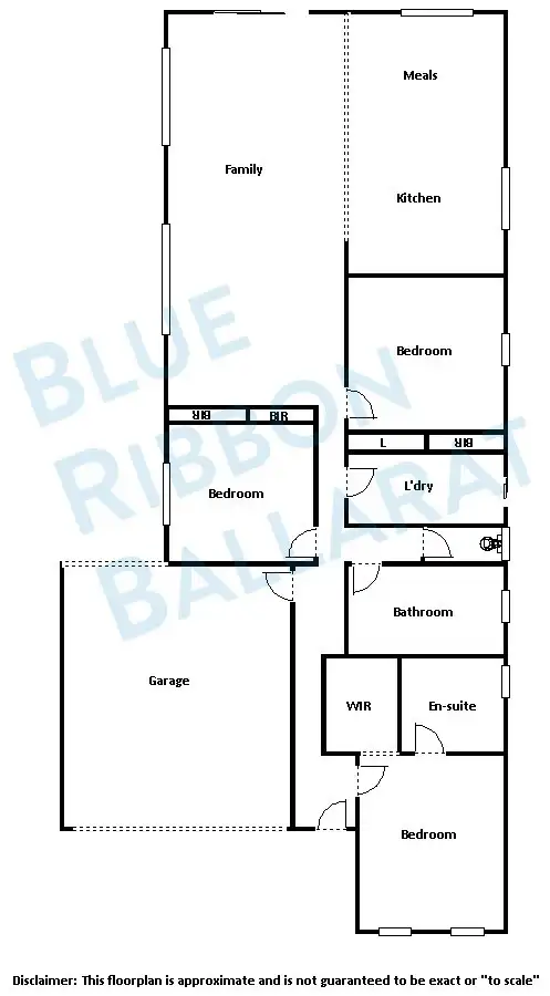 Floorplan of Homely house listing, 58A Albert Street, Miners Rest VIC 3352