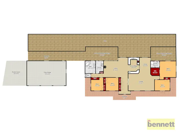 Floorplan of Homely house listing, 132 Redbank Road, North Richmond NSW 2754