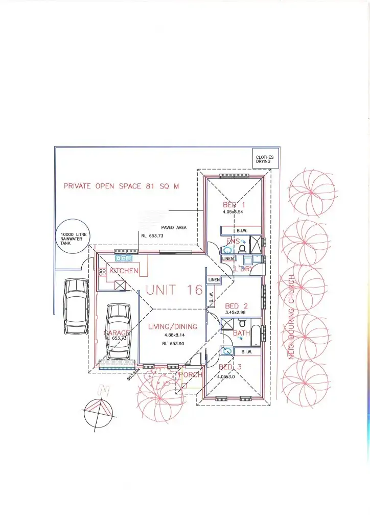 Floorplan of Homely villa listing, 16/95 Gibson Street, Goulburn NSW 2580