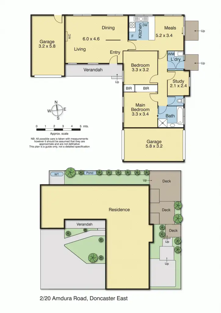 Floorplan of Homely unit listing, 2/20 Amdura Road, Doncaster East VIC 3109