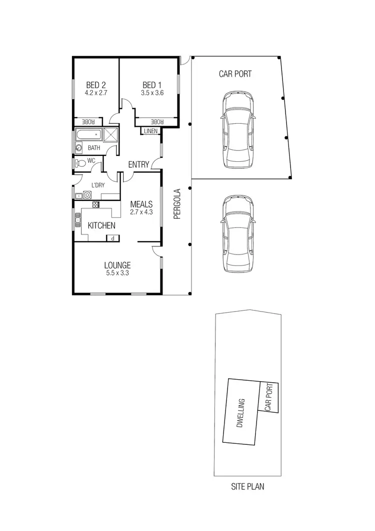 Floorplan of Homely house listing, 4 Peppercorn Parade, Epping VIC 3076