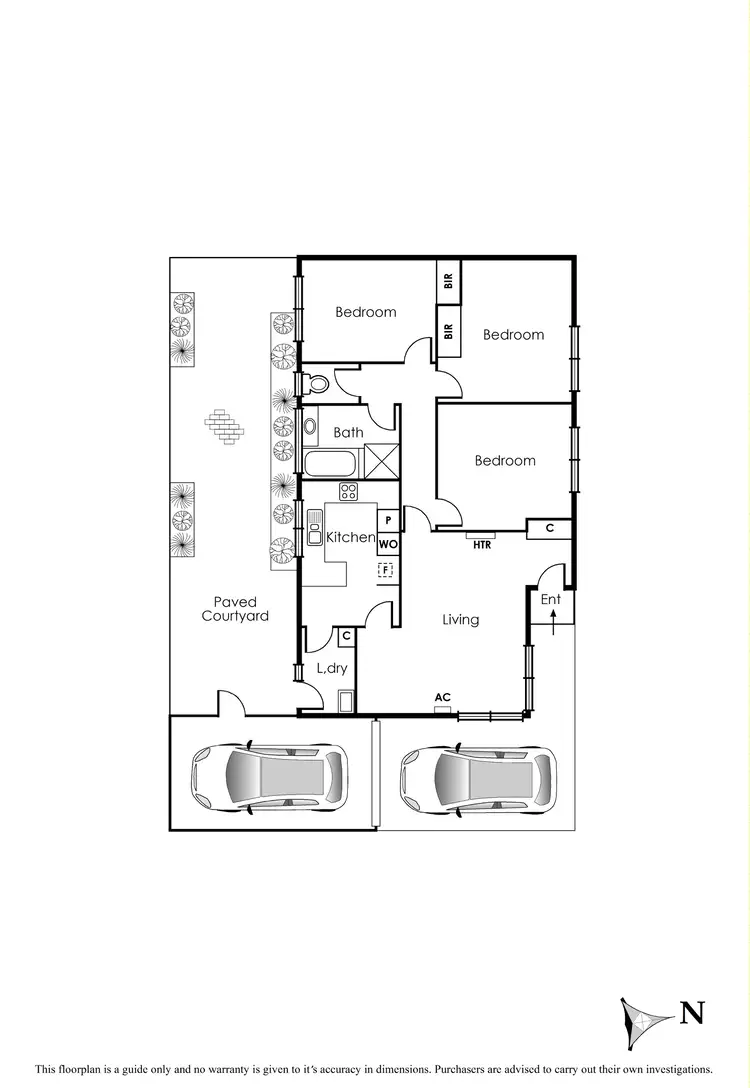 Floorplan of Homely unit listing, 2/144 Warren Road, Mordialloc VIC 3195