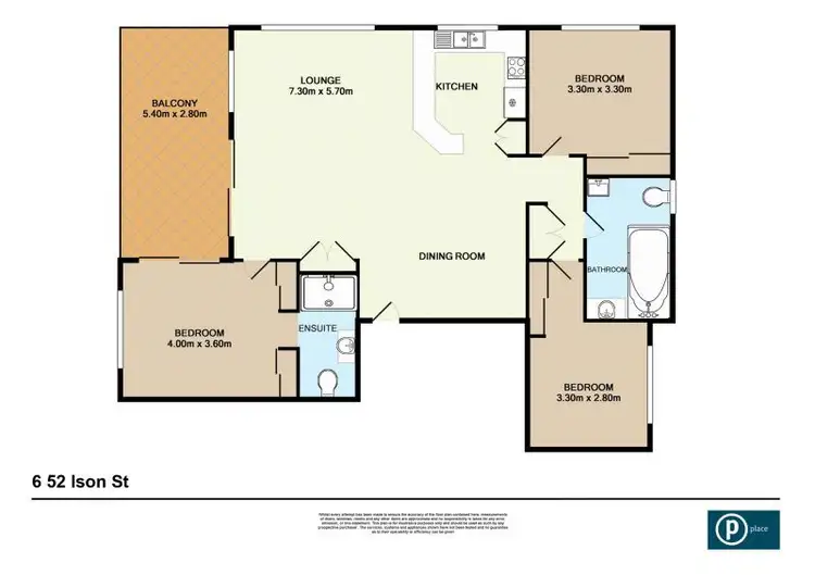 Floorplan of Homely unit listing, 6/52 Ison Street, Morningside QLD 4170