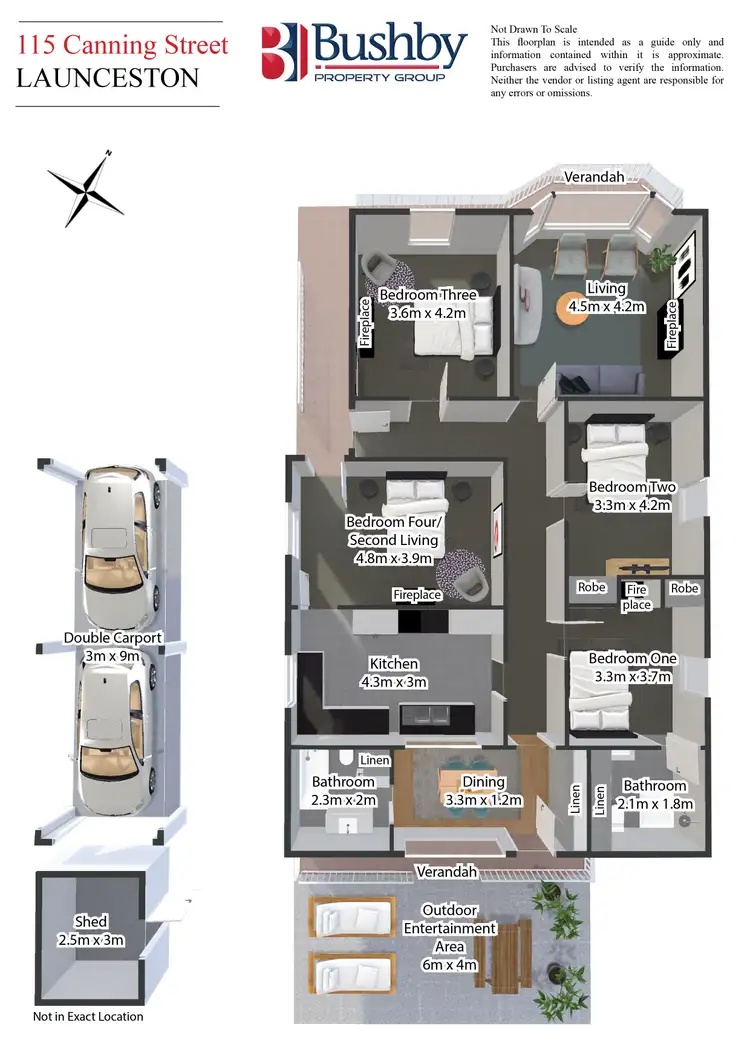Floorplan of Homely house listing, 115 Canning Street, Launceston TAS 7250