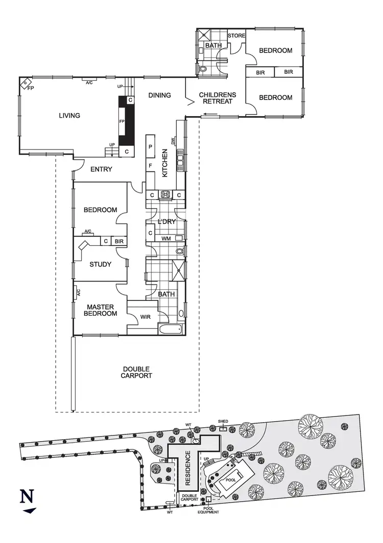 Floorplan of Homely house listing, 83 Zig Zag Road, Eltham VIC 3095