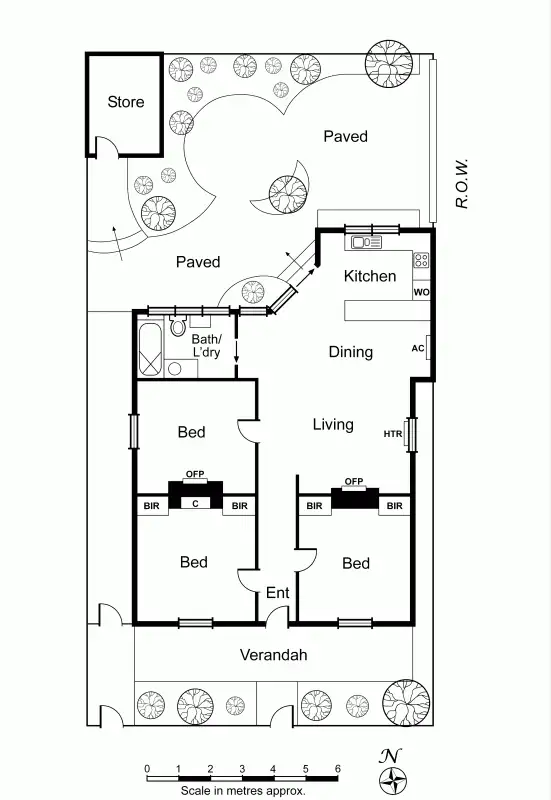 Floorplan of Homely house listing, 61 Wrights Terrace, Prahran VIC 3181
