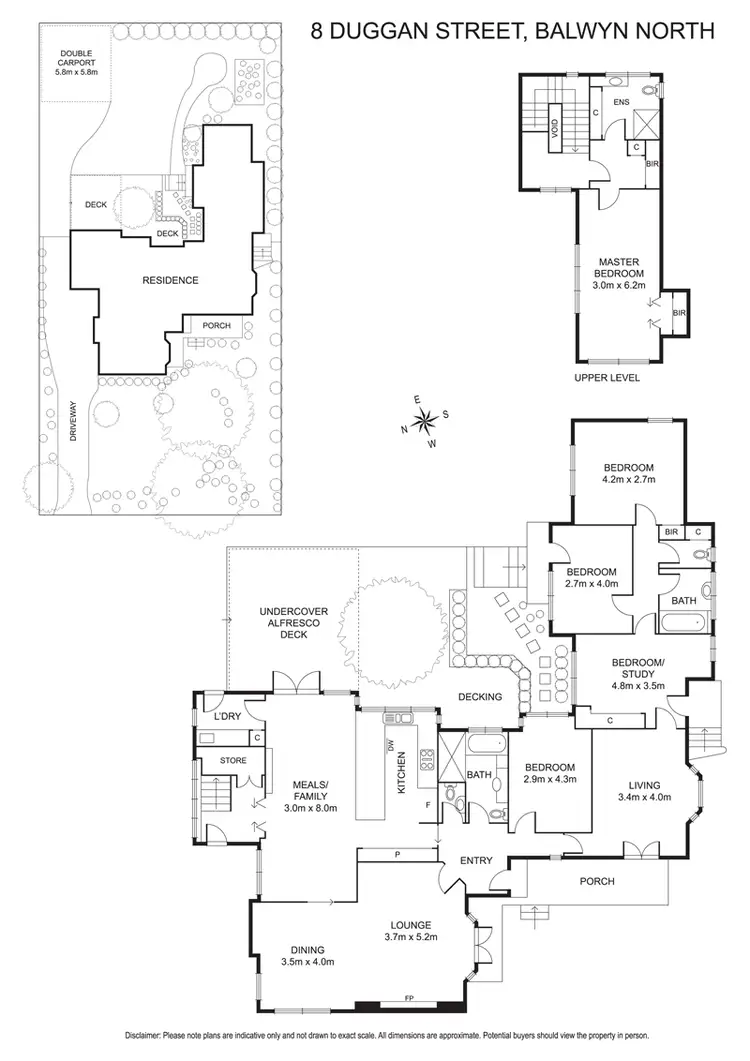Floorplan of Homely house listing, 8 Duggan Street, Balwyn North VIC 3104