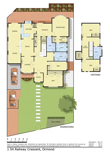 Floorplan of Homely house listing, 54 Railway Crescent, Bentleigh VIC 3204