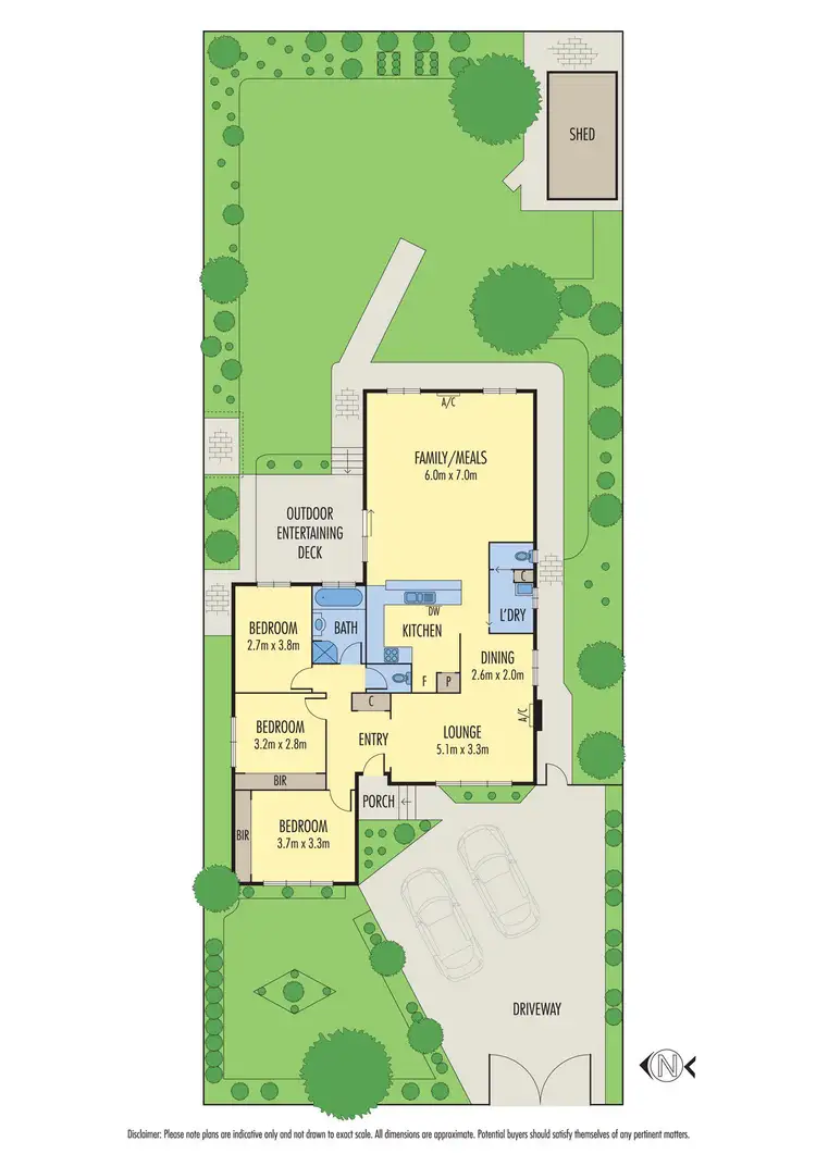 Floorplan of Homely house listing, 13 Andrew Street, Vermont VIC 3133