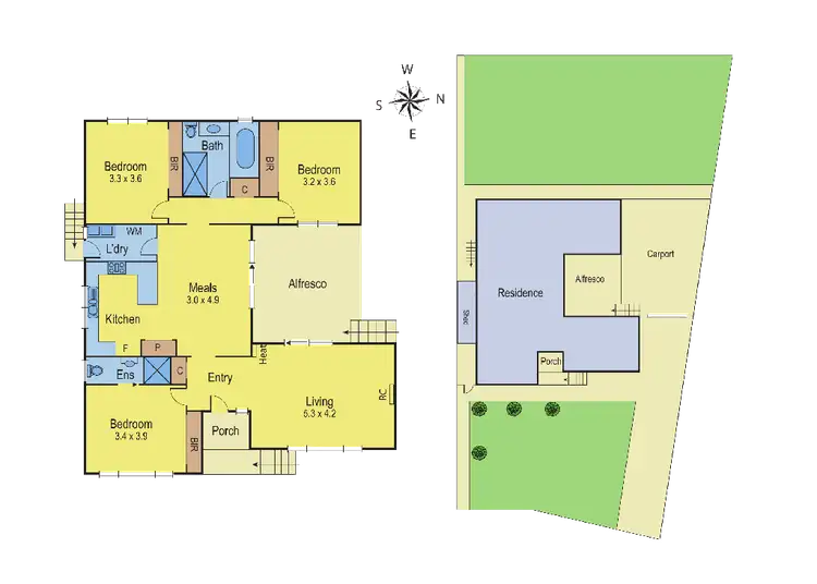 Floorplan of Homely house listing, 23 Hedgeley Road, Bell Park VIC 3215